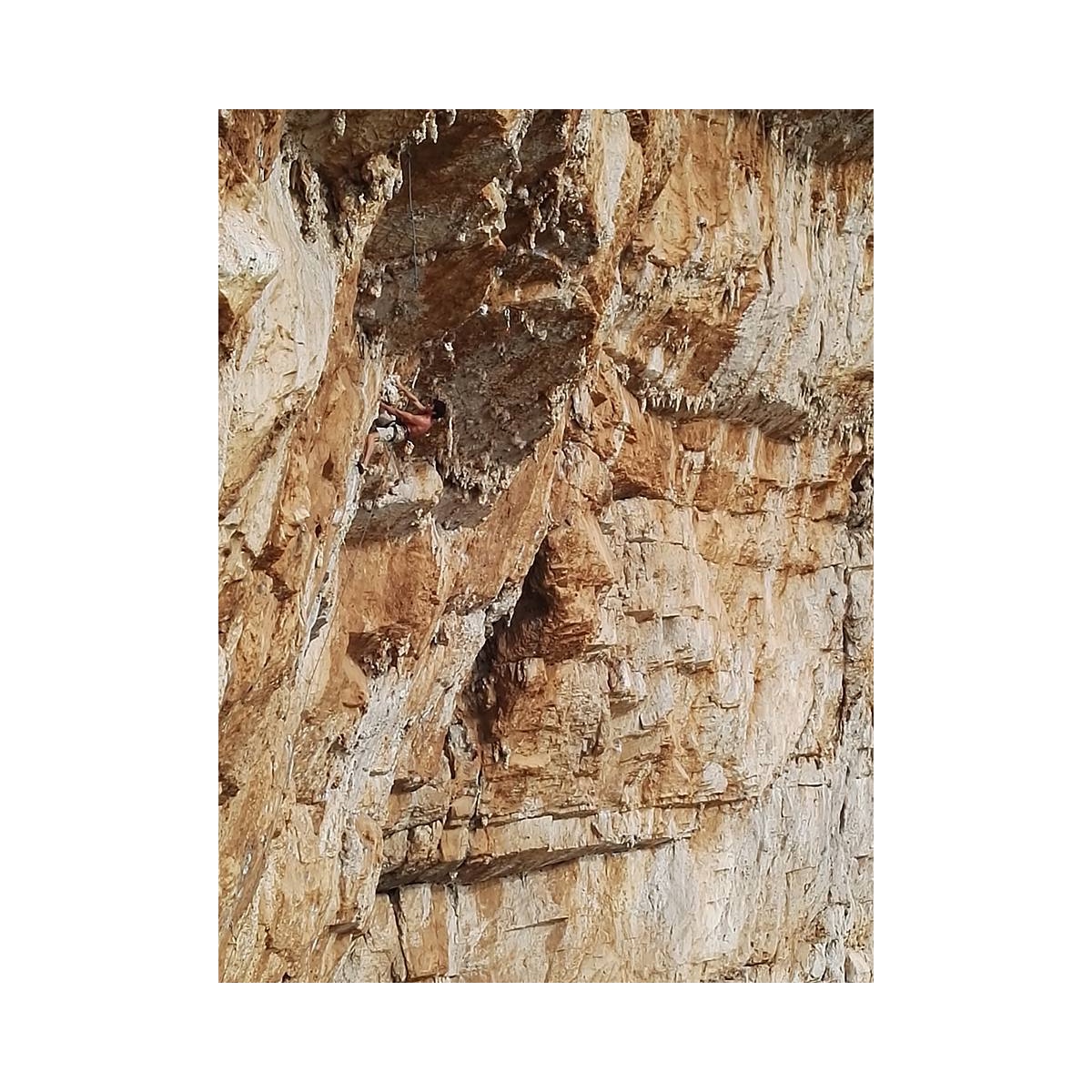Giovanni Contini on Sister Moon (8a+)