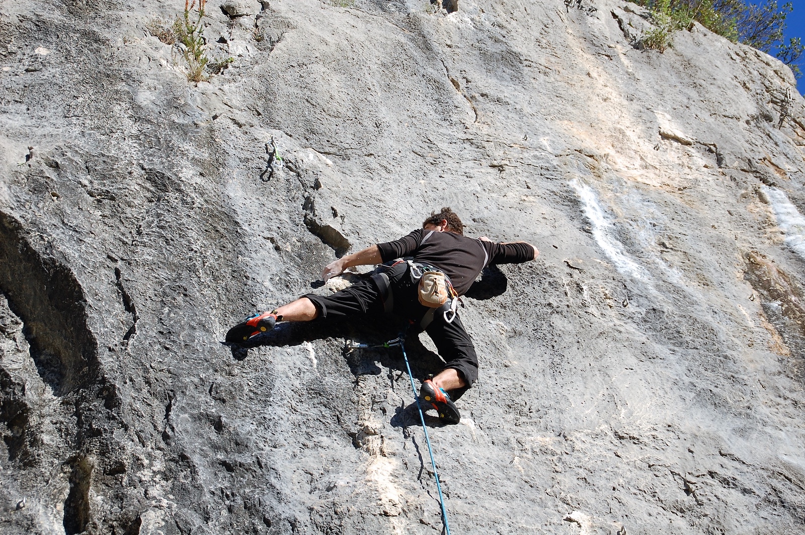 Kristian De Marchi on Giulia's lover (6c+)