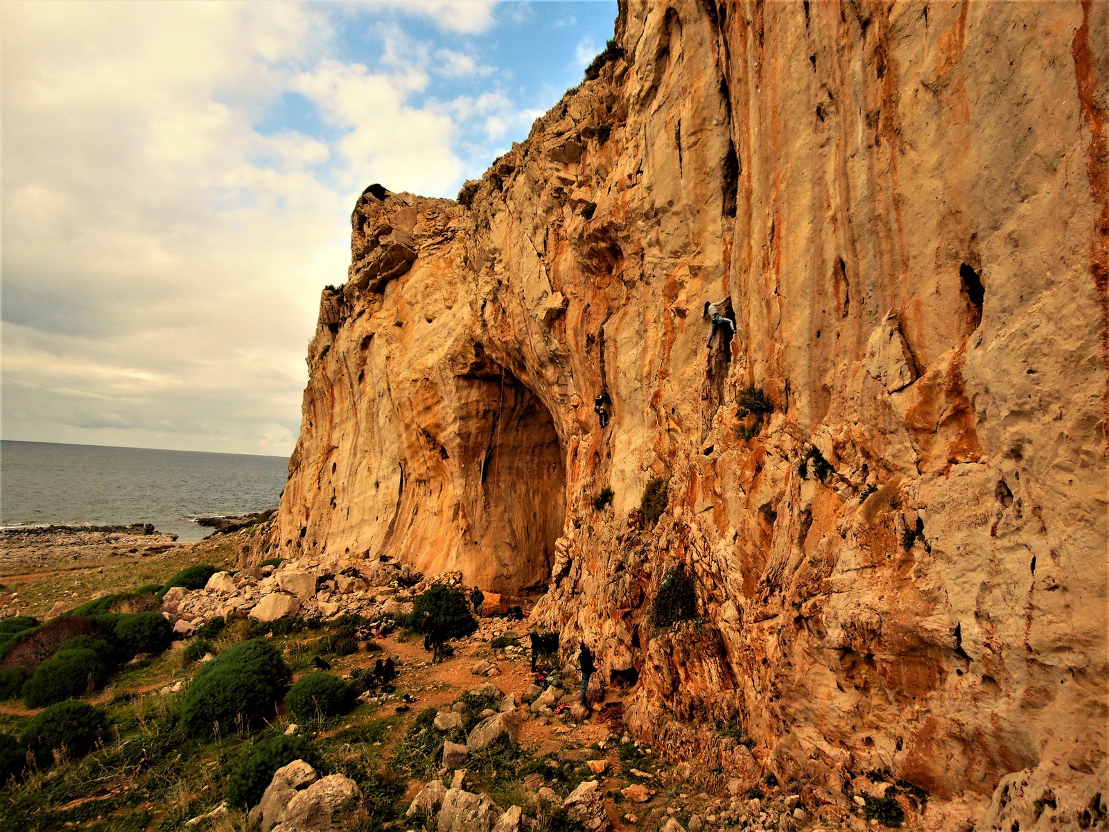 The Big Cave of Cala Mancina