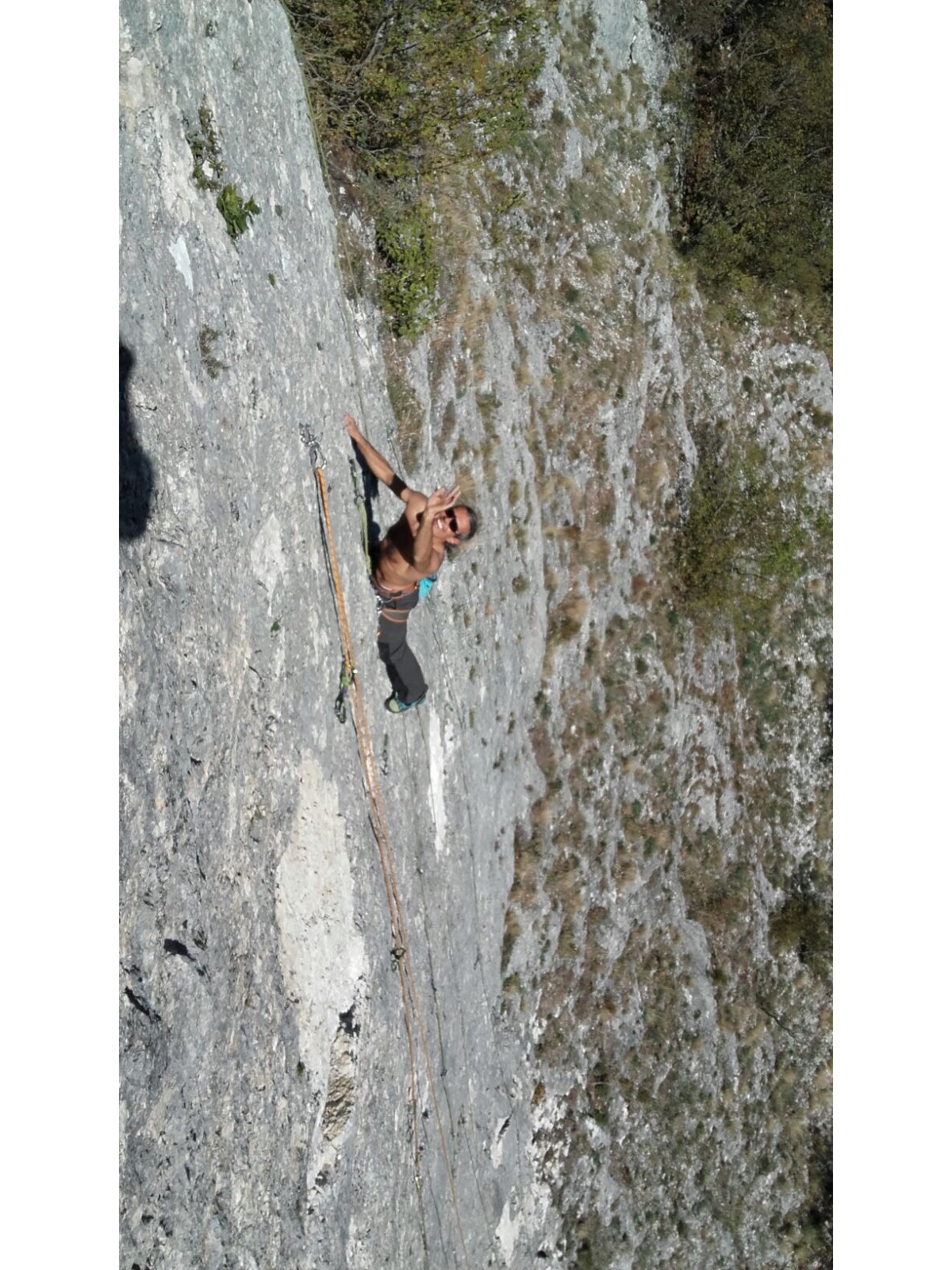 Gregorio Basi on Ciop (6a)
