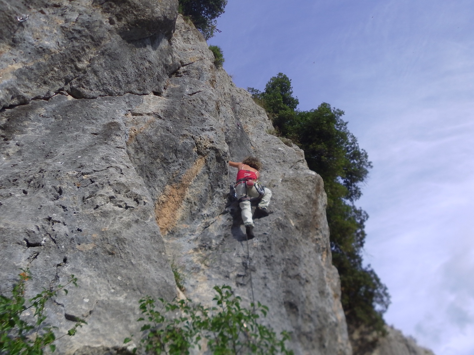 Carmela on lo sforzo sia con te (5c+)