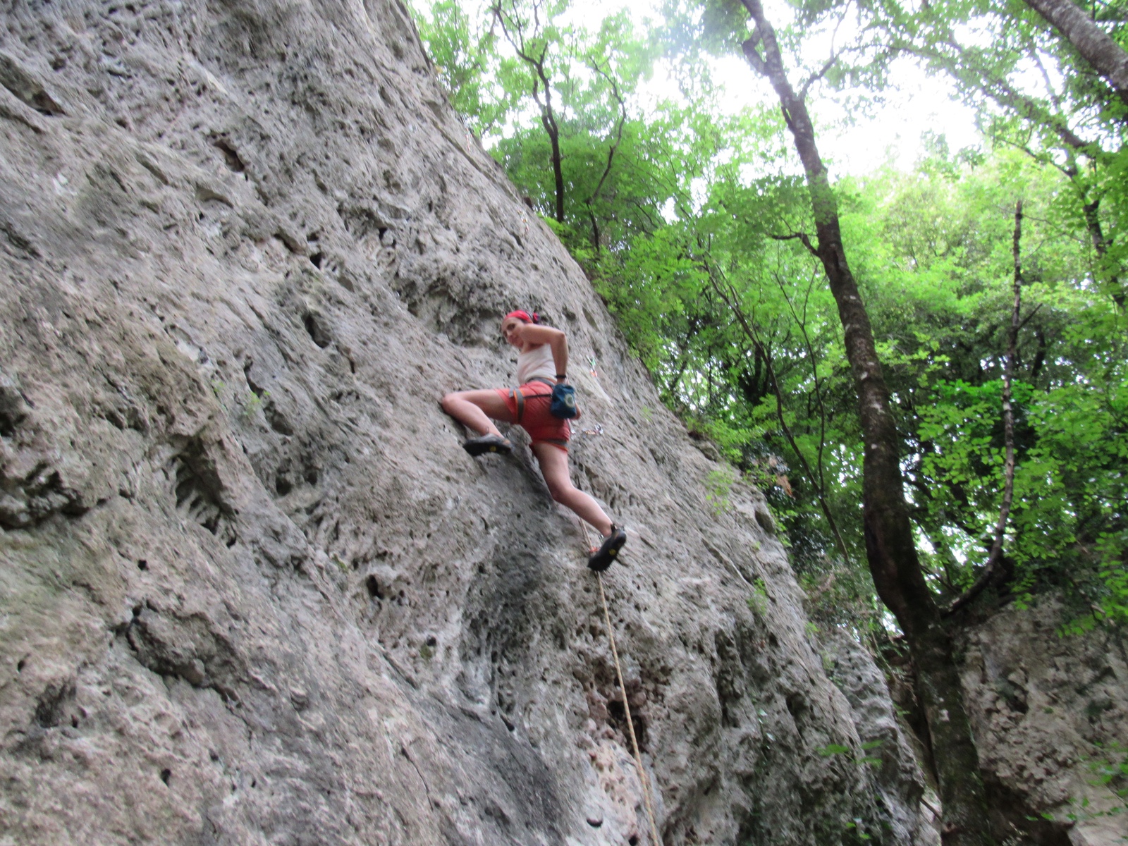 Adele Pecorario su Nozze d'oro (6b+)