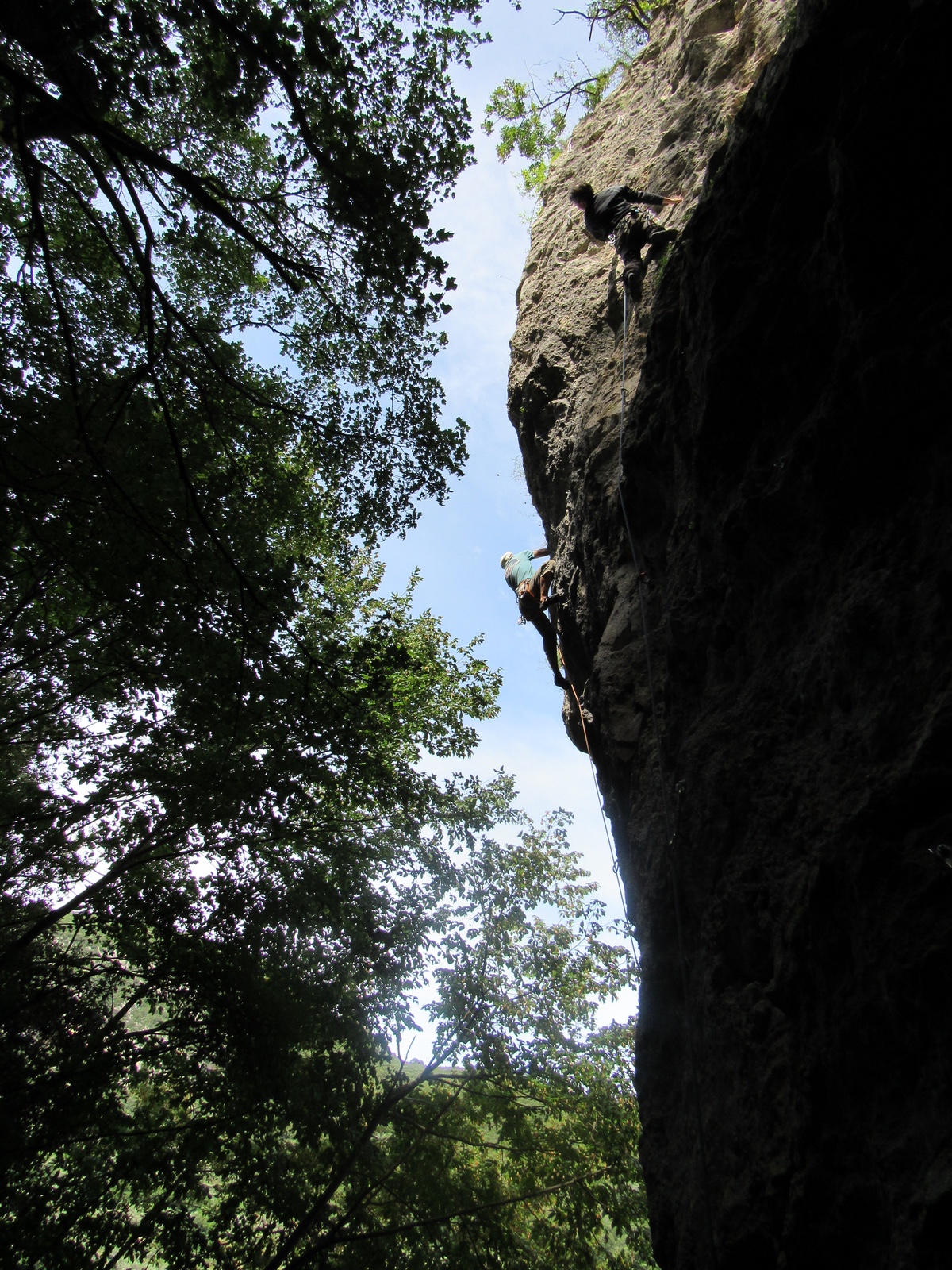 Luigi Licciardello su Orzetto (6c)