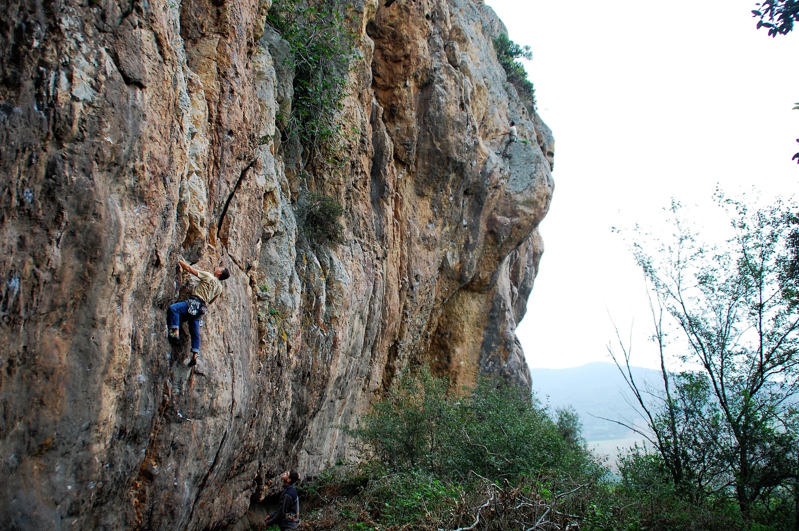 Gianni De Marchi on La pallina di Lina (6a) 