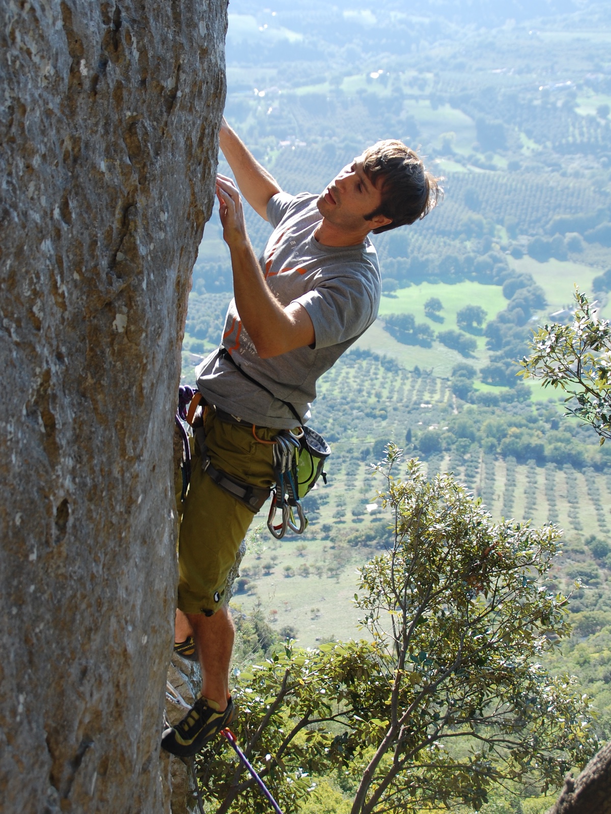 Claudio Stenti on + GaGi (6b)