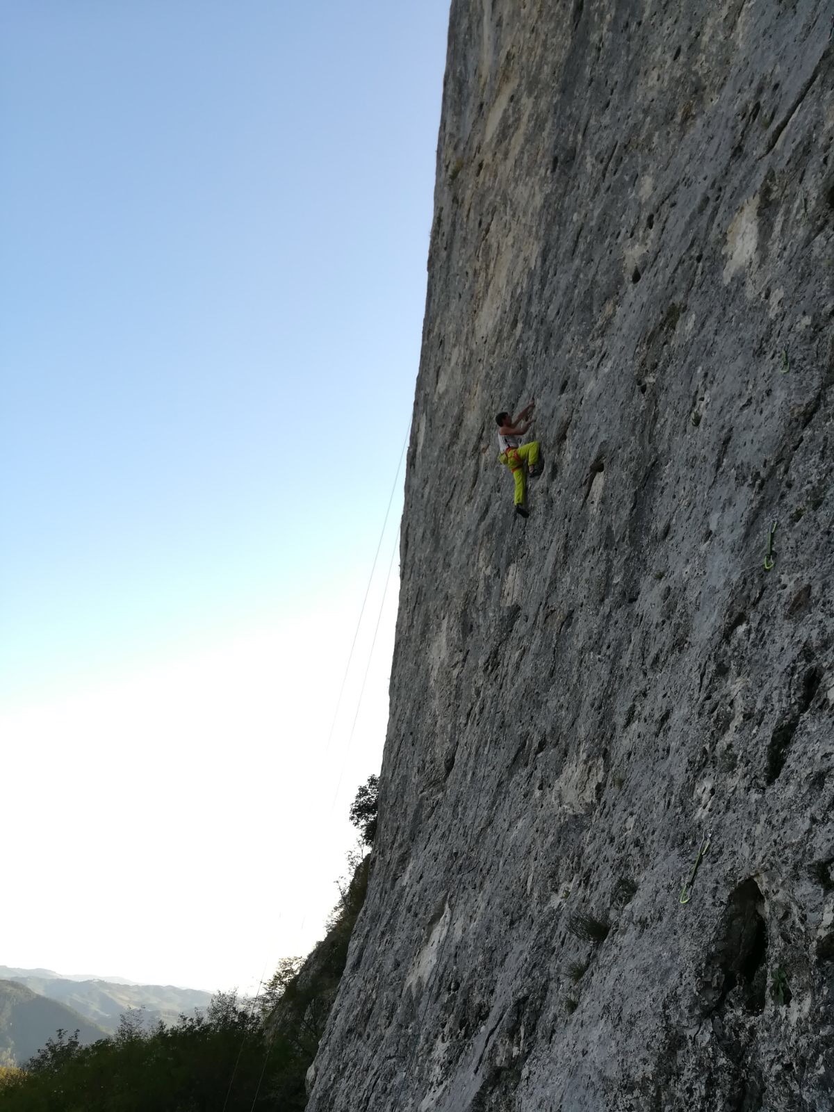 Francesco Poderini su Bella Pieia (7a)