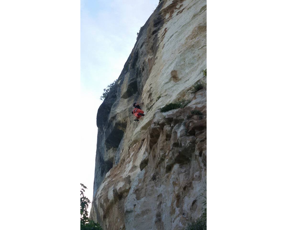 Giordano Renzani on Videa (7b+)