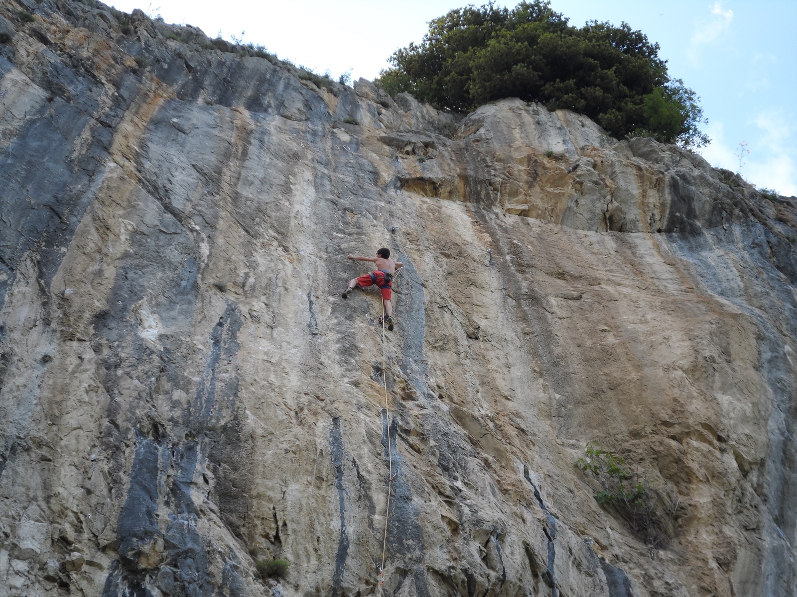 Andrea D'Addazio on Cin-Cio (8a)