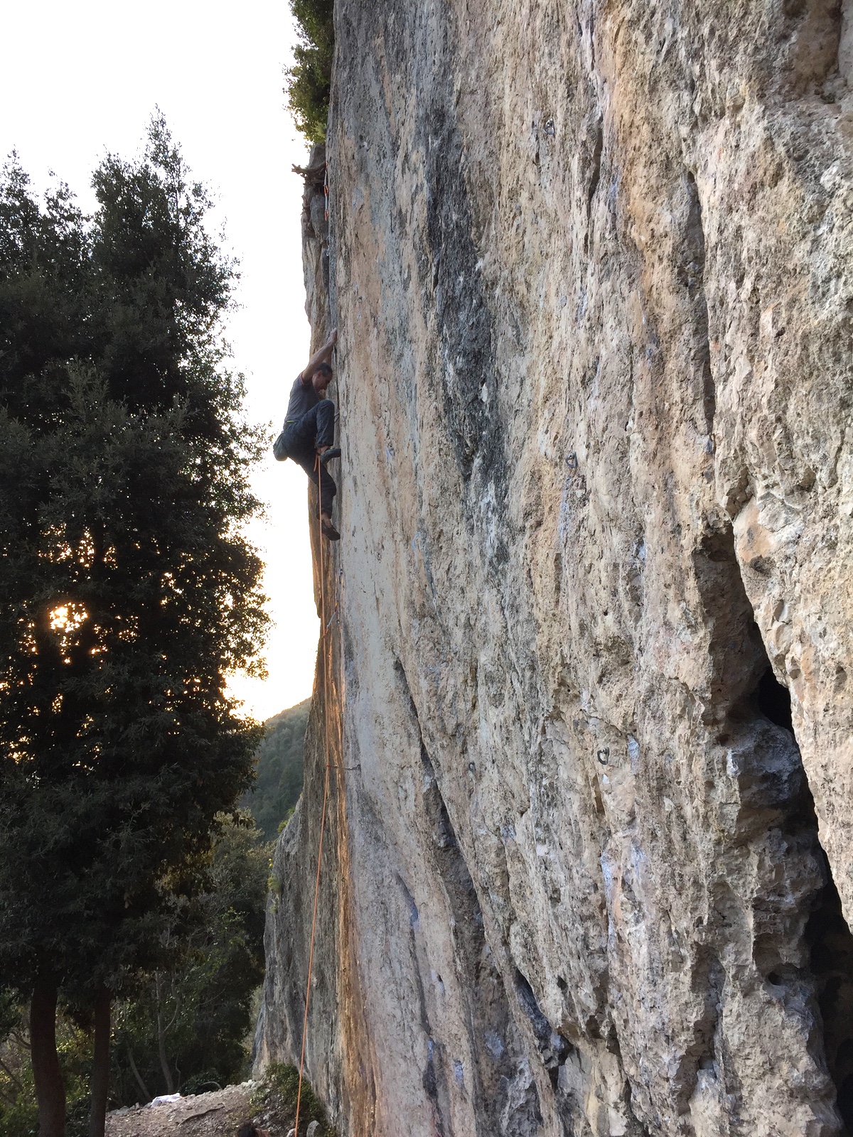 Americo Innocenzi on Naza (8a)