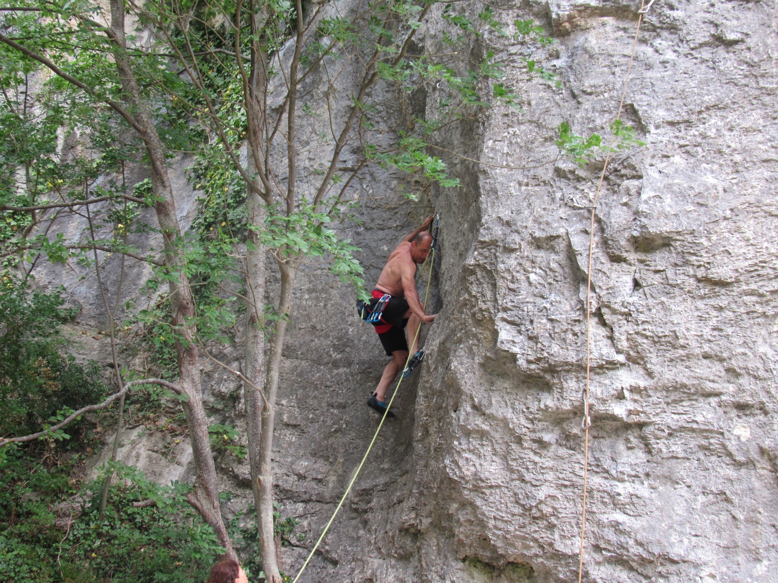 Stefano Milandri on One movie (6a+)