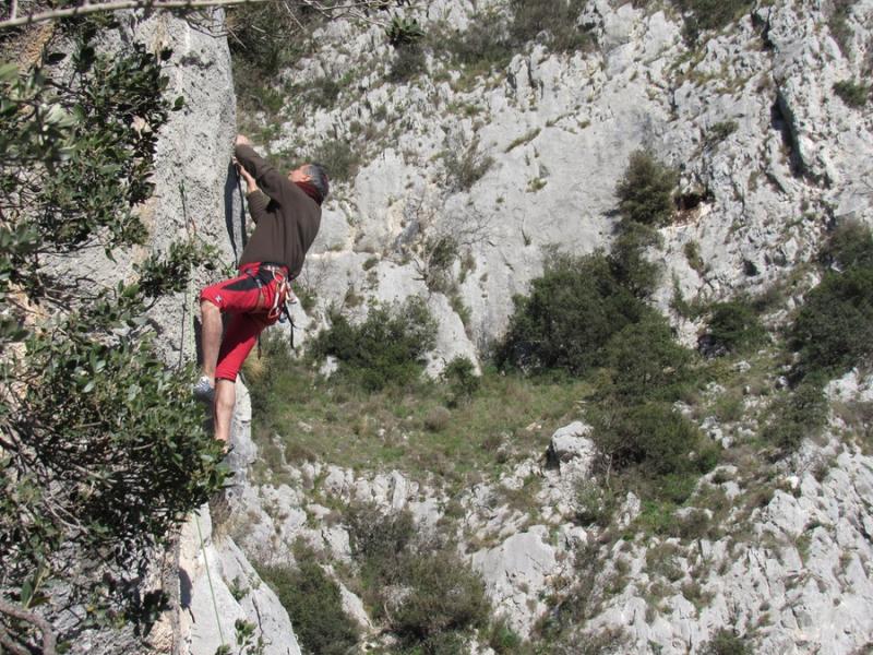 Maurizio Placidi on No Name 8 (6b+) 3/12