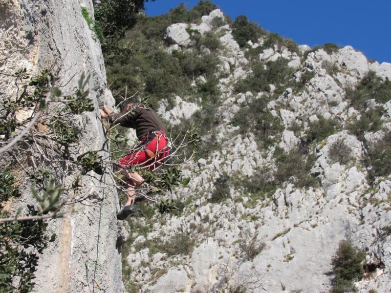 Maurizio Placidi on No Name 8 (6b+) 7/12