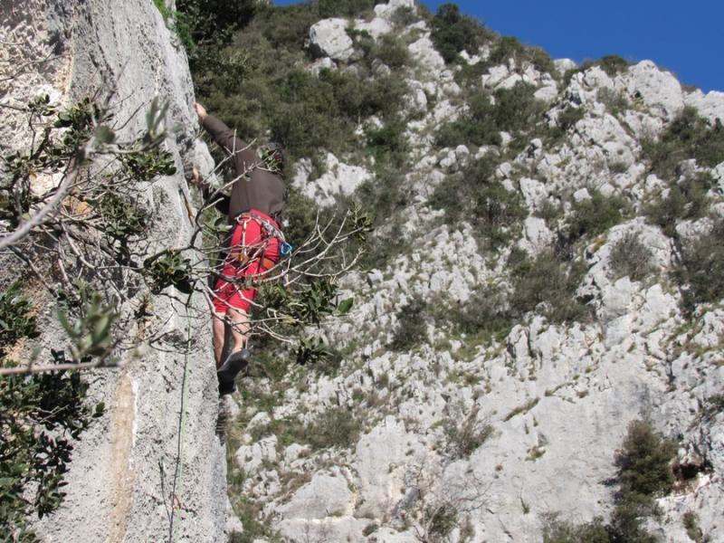 Maurizio Placidi on No Name 8 (6b+) 8/12