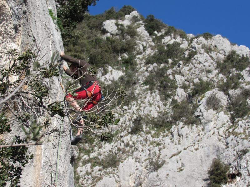 Maurizio Placidi on No Name 8 (6b+) 9/12