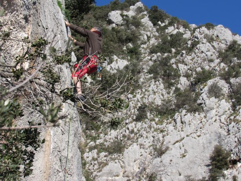 Maurizio Placidi on No Name 8 (6b+) 11/12