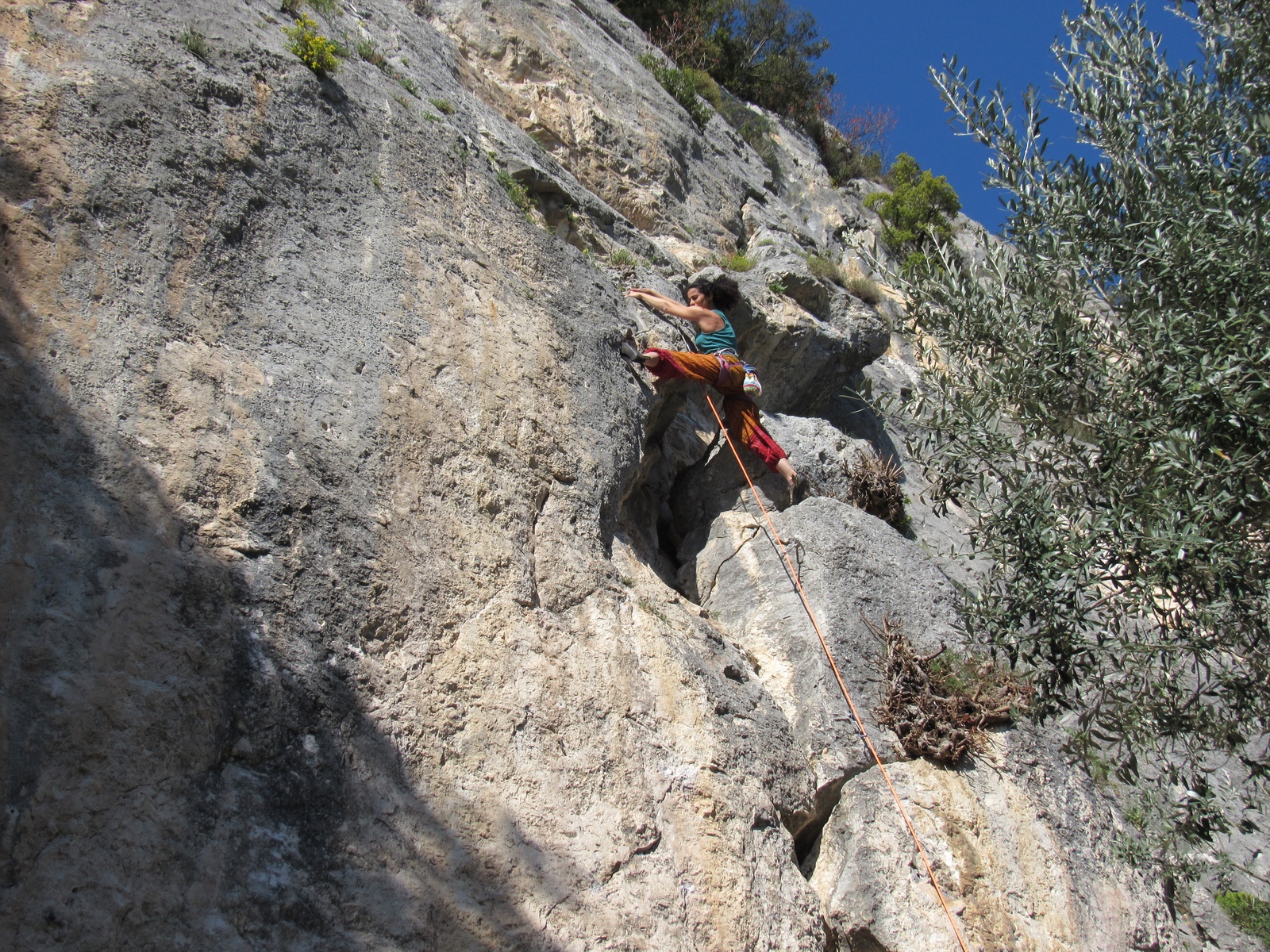 Viviana Smirnoff on Via tutti gli eserciti (6a), a Pale