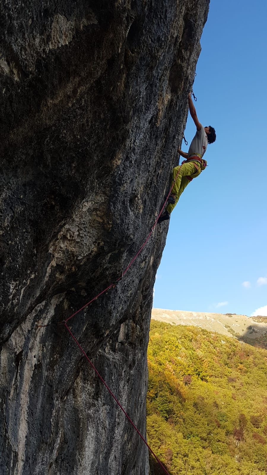 Falesia del Re, new route: Neanderthal
