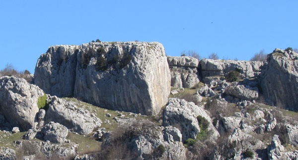 Colle dell'Orso, Morgia Quadra