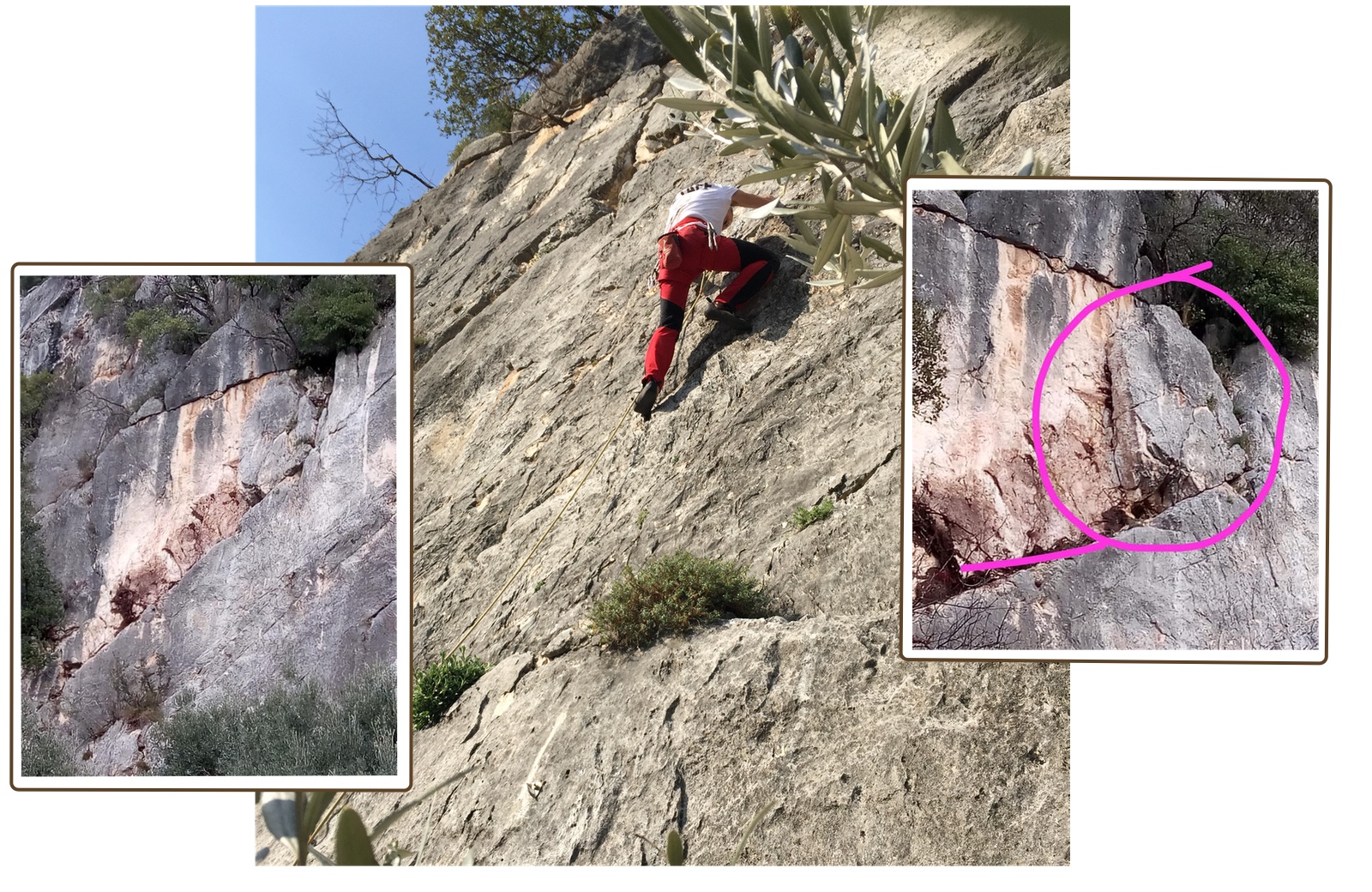 Crollato uno scudo di roccia a Pale