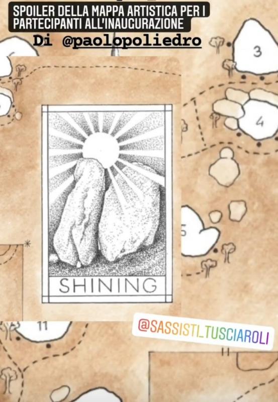 Soriano nel Cimino - Shining  Anticipazione della mappa!