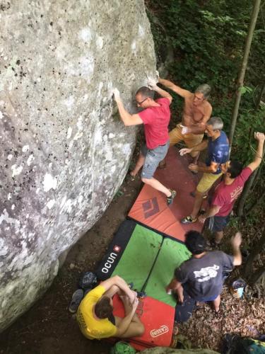 Shining: Un'altra nuova area boulder a Soriano nel Cimino