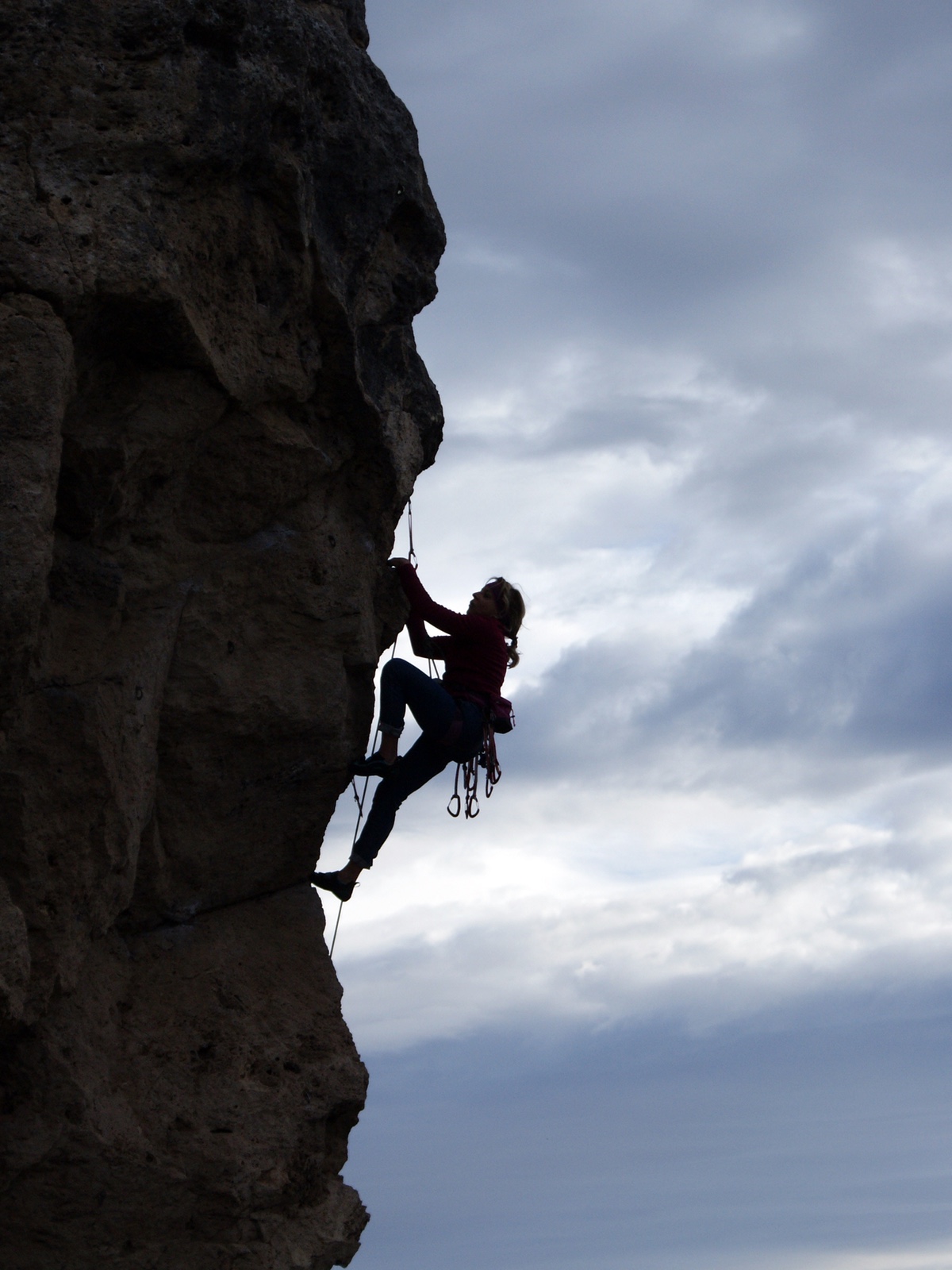 Climbing in Civitella del Tronto 