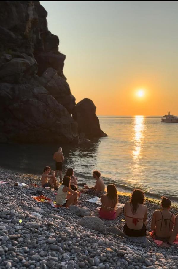 Sunset at Cala Janculla