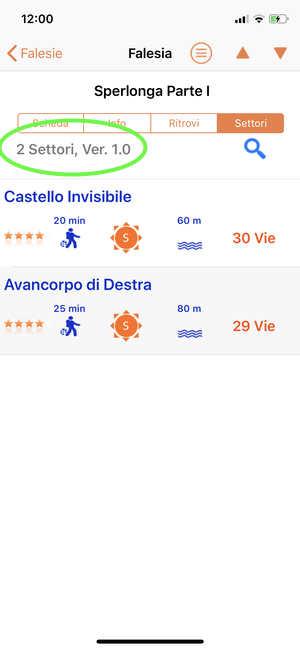 Aggiornare Sperlonga - Passo 1