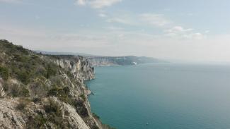 The cliffs of Monfalcone 