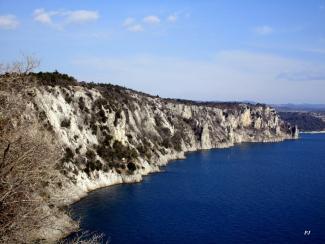 Duino, the rock wall