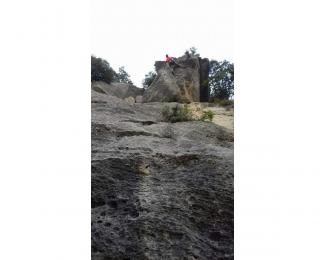 Frank Migliorati on Beer and Chips (6b+)
