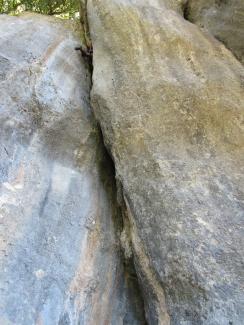 Danilo Grandis on La biscia che striscia nella fessura liscia (7b)