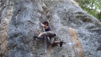 Kristian De Marchi on I confini di Configni (6c)