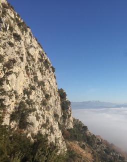 Falesia della Rocca, the view