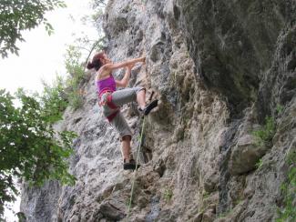 Francesca Ajò on Fiorin Fioroni (6a)