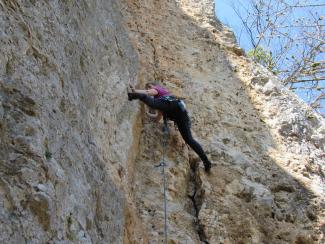 Giulia on Fuma Fu (5b)