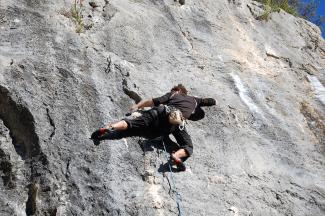 Kristian De Marchi on Giulia's lover (6c+)