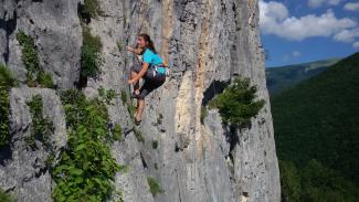 Federica Mazzocca on Grattugia (6a)