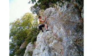 Mattia Fornari on "Jann Hill" (6c)