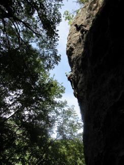 Luigi Licciardello su Orzetto (6c)