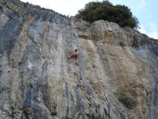 Andrea D'Addazio on Cin-Cio (8a)