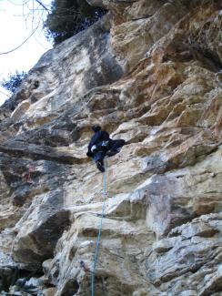 Gianluca Di Benedetto on Djanfederango (6b)