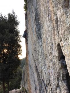 Americo Innocenzi on Naza (8a)