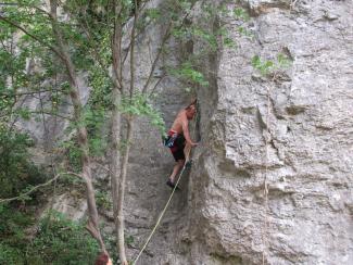 Stefano Milandri on One movie (6a+)