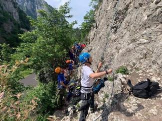 The Gruppo Roccia Julide in La Sbarra