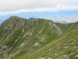 The Rifugio Rinaldi from the Mount Terminillo